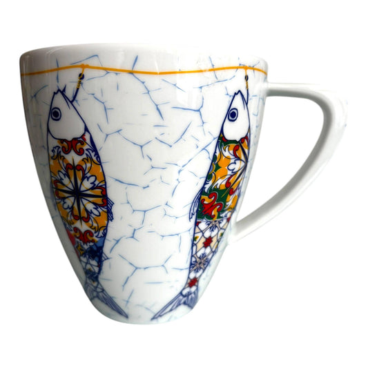 Portugal Azulejo Big Coffee Mug - Portugese Pottery Ceramic Mugs - Beautiful Tourist Gift from Portugal (480 ml)