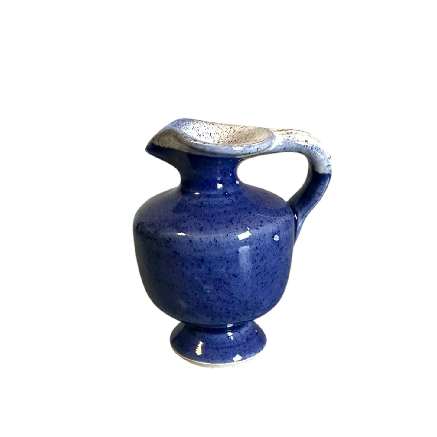 Ancient Portugese Blue Miniature Mini Pottery Set of 10 pcs with 2 Mini Trays for Home, Cafe or Restaurant Wall or Cabinet Decoration Only