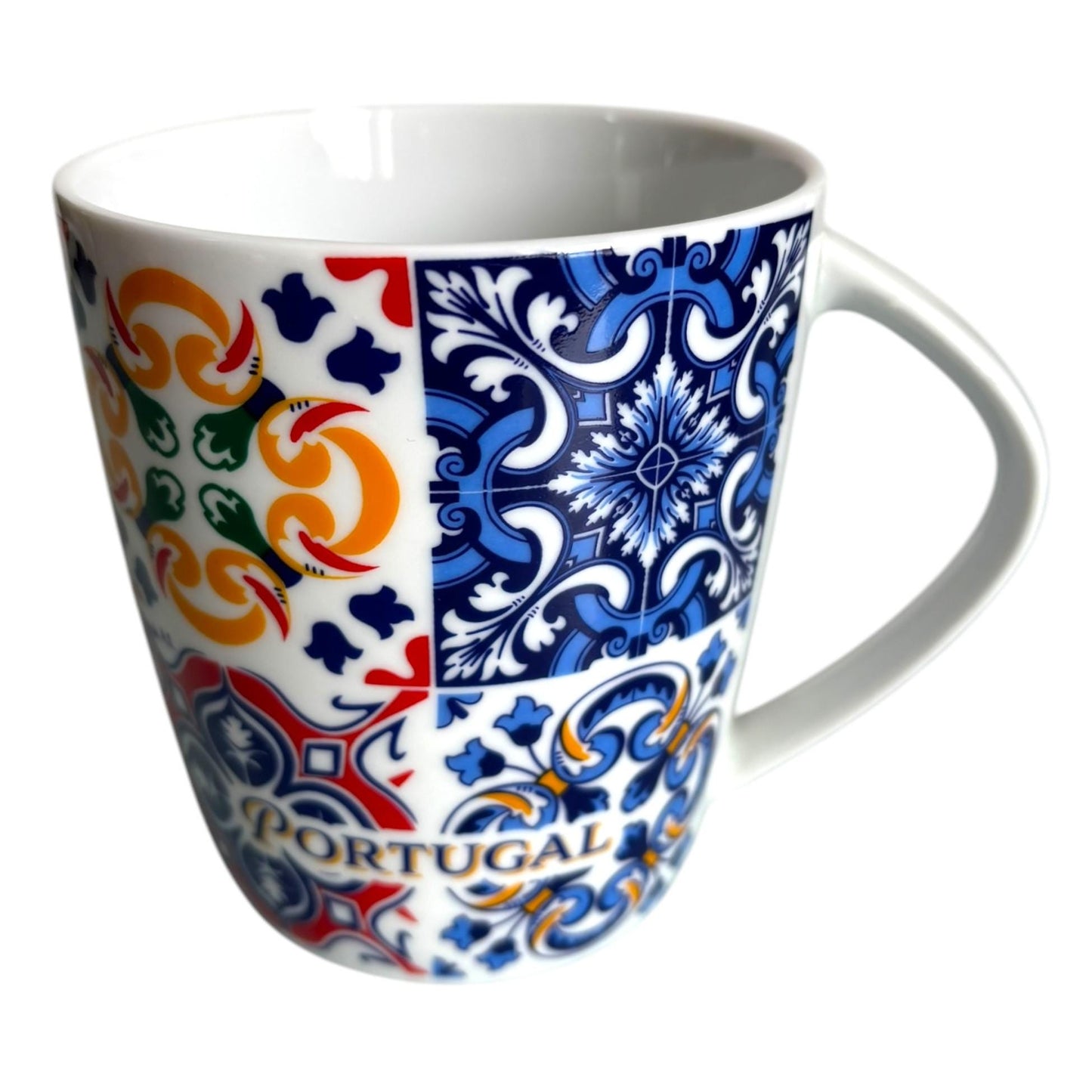 Portugal Traditional Azulejos Hand Painted Coffee Mugs Ceramic Tea Cup Includes Gift Box Portugese Pottery Beautiful Gift from Portugal