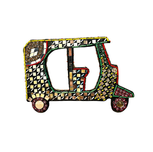 Pakistan Truck Art Handcrafted Traditional Keychain Holder (Mirror Work)