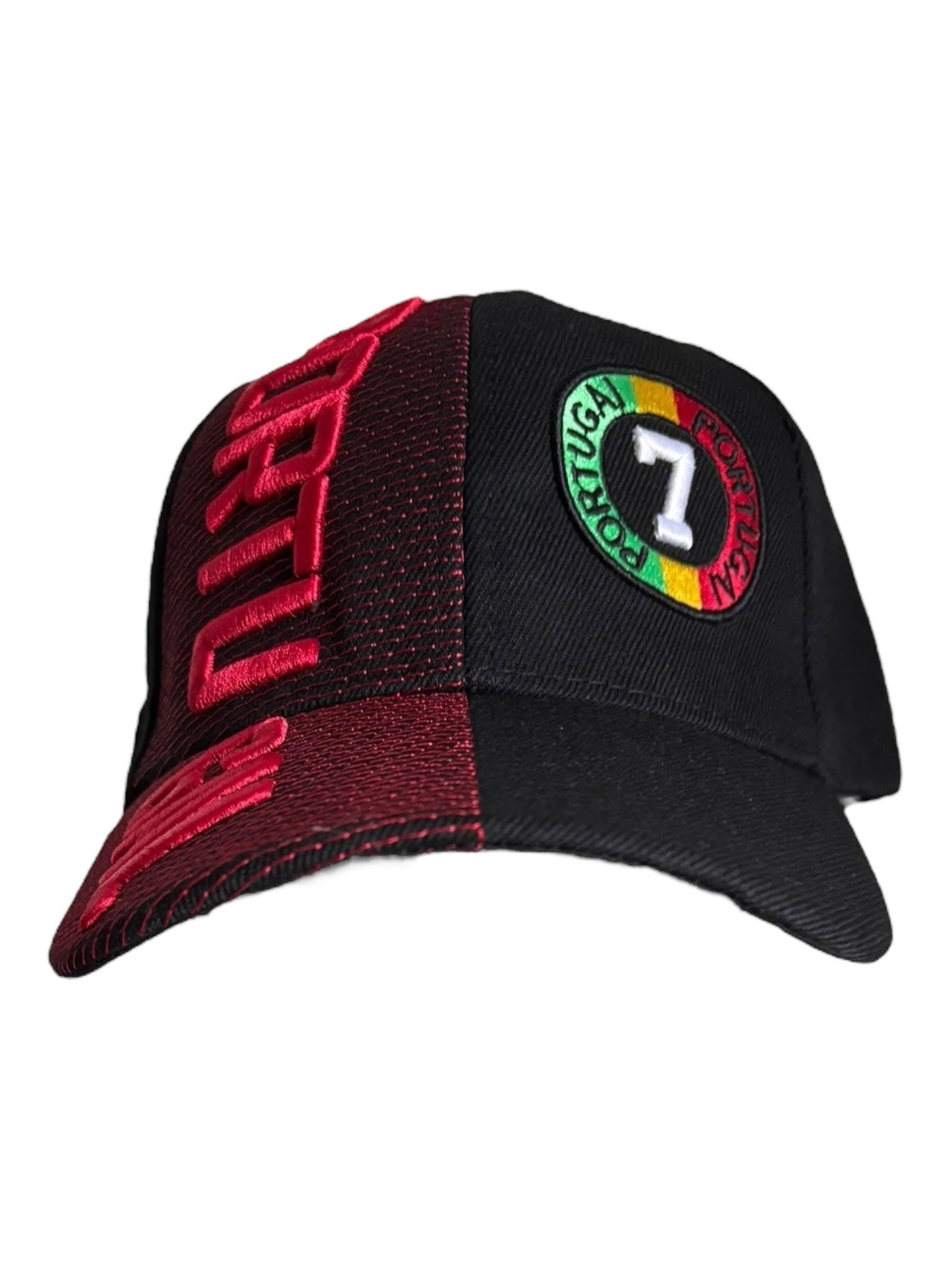Portugal Trendy Hot Design Baseball Cap Adjustable Summer Cap with 3D Embeded Embroidery Beautiful