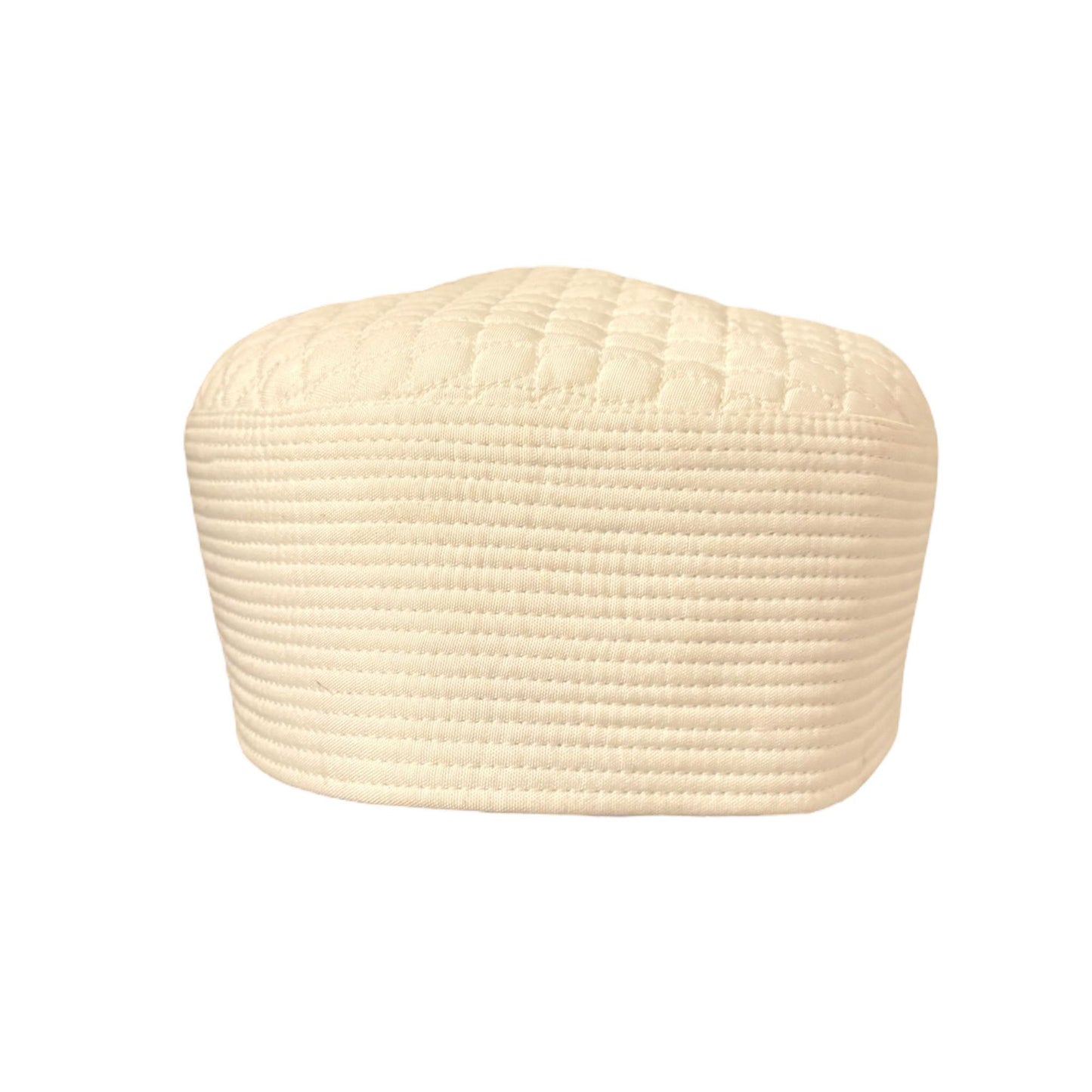 Designer Kufi Sufi Artist Prayer Hat - Trendy Unisex Cap - Machine Stitched Round Hat Plain Colors (Size 56-58 cm)