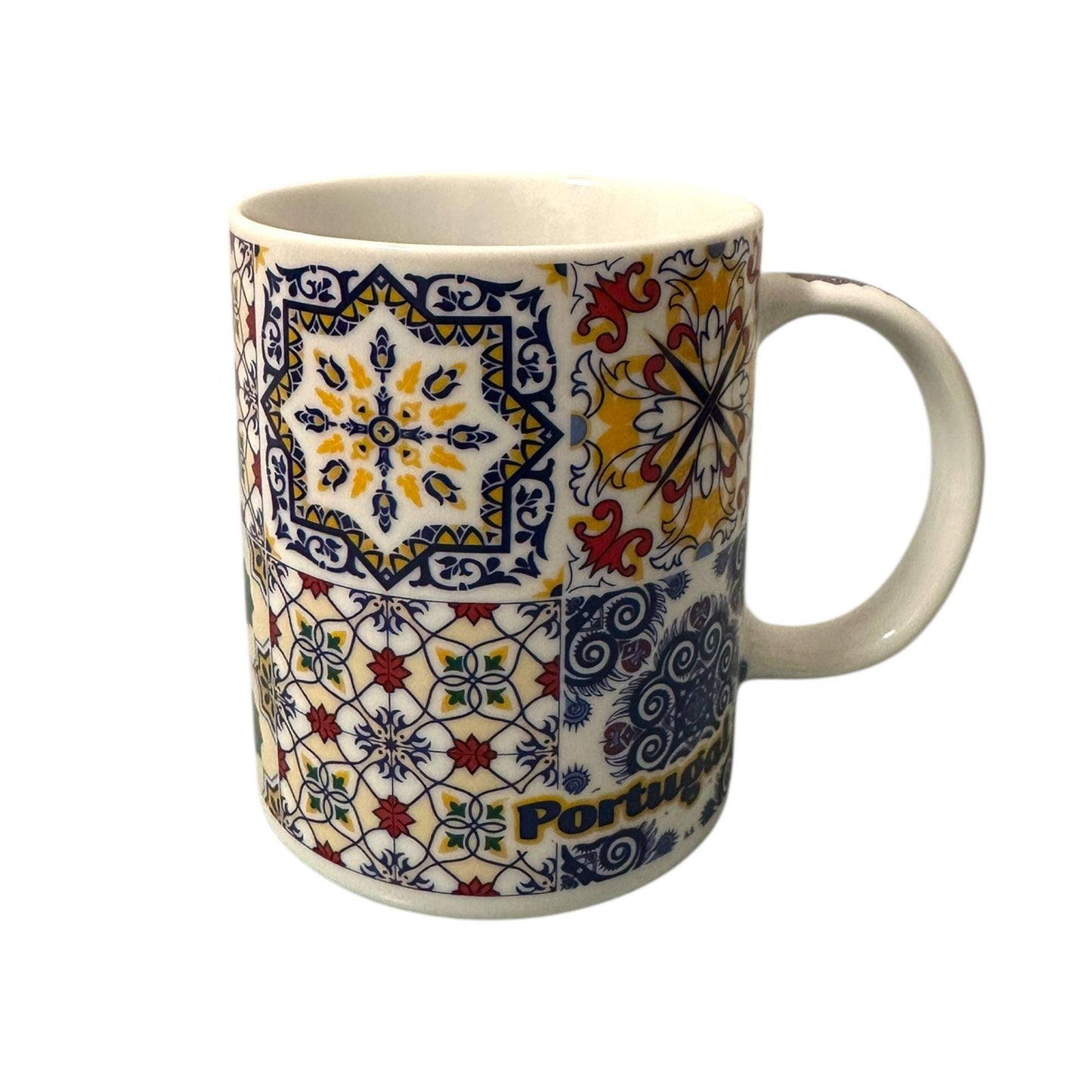 Portugal Traditional Azulejos Hand Painted Coffee Mugs Ceramic Tea Cup Includes Gift Box Portugese Pottery Beautiful Gift from Portugal