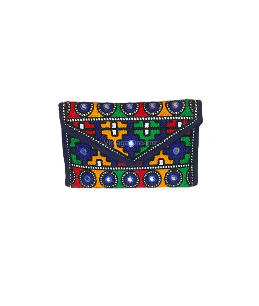 Shoulder Bag Party Clutch Embroidered Small - Party Pouch for Women & Girls