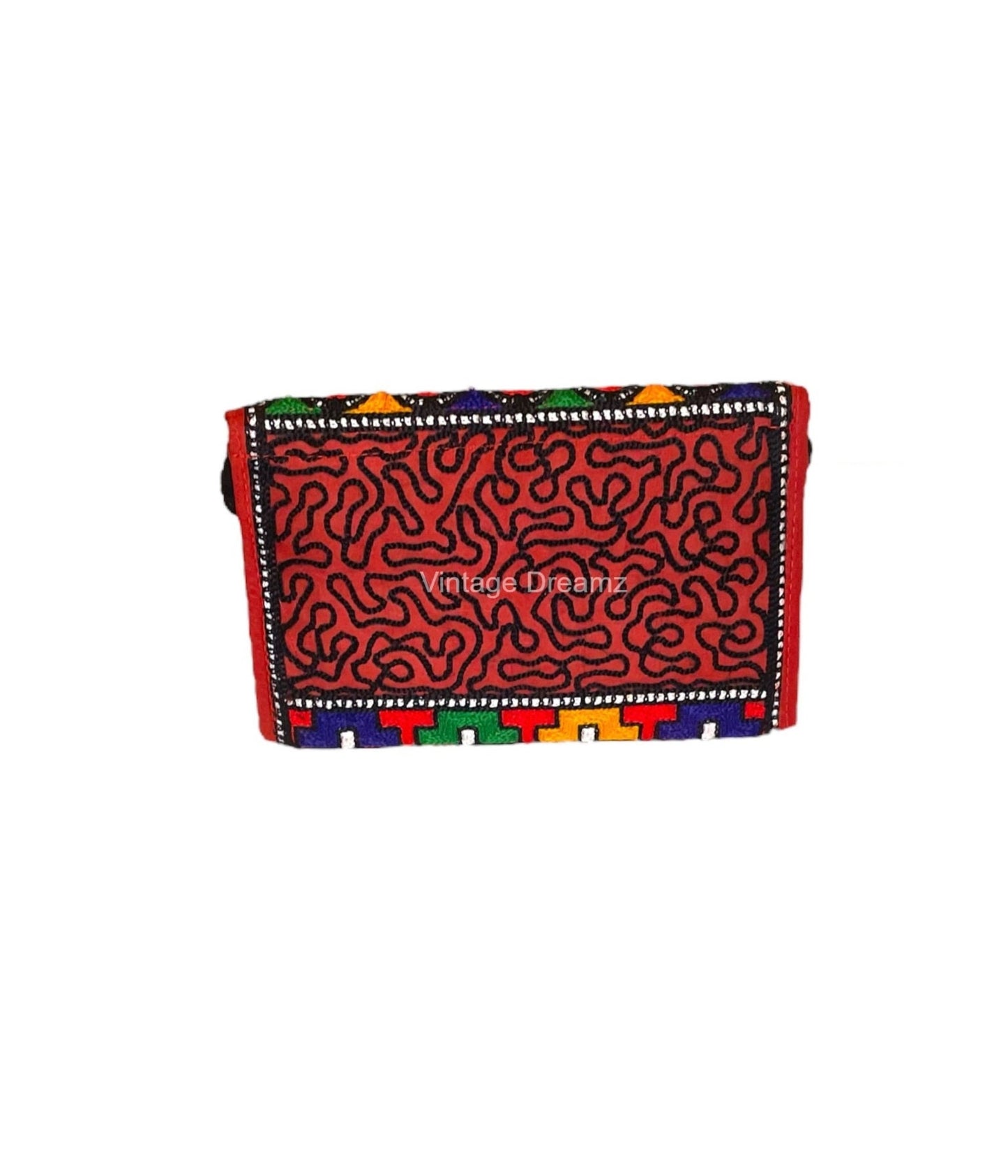 Shoulder Bag Party Clutch Embroidered Small  - Party Pouch for Women & Girls