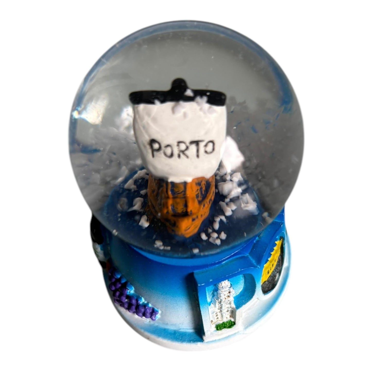 Portugal Sparkly Water Snow Globe Figurine in Famous Monuments & Base Designs - Portugese Snow Ball - Beautiful Souvenir Gift from Portugal