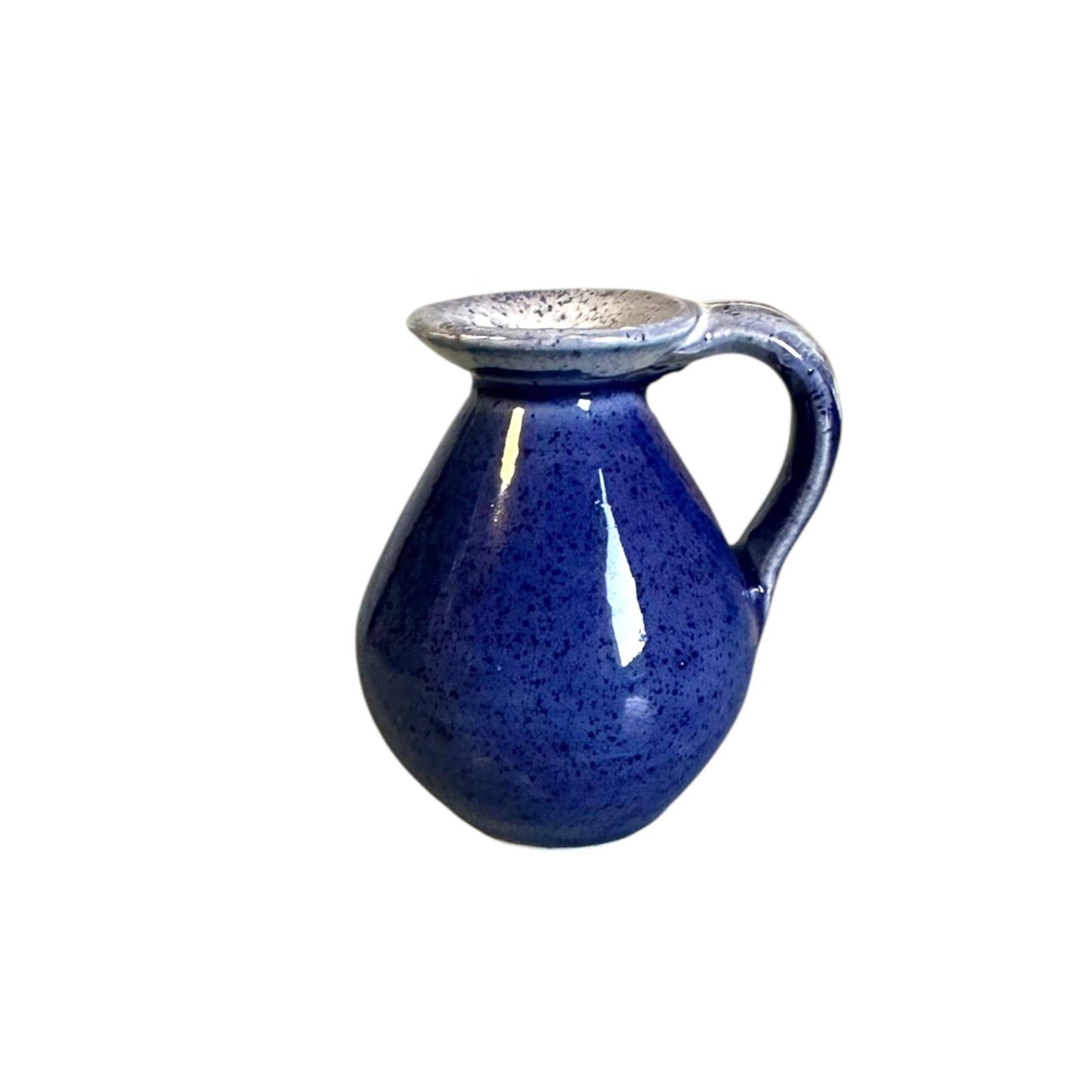 Ancient Portugese Blue Miniature Mini Pottery Set of 10 pcs with 2 Mini Trays for Home, Cafe or Restaurant Wall or Cabinet Decoration Only