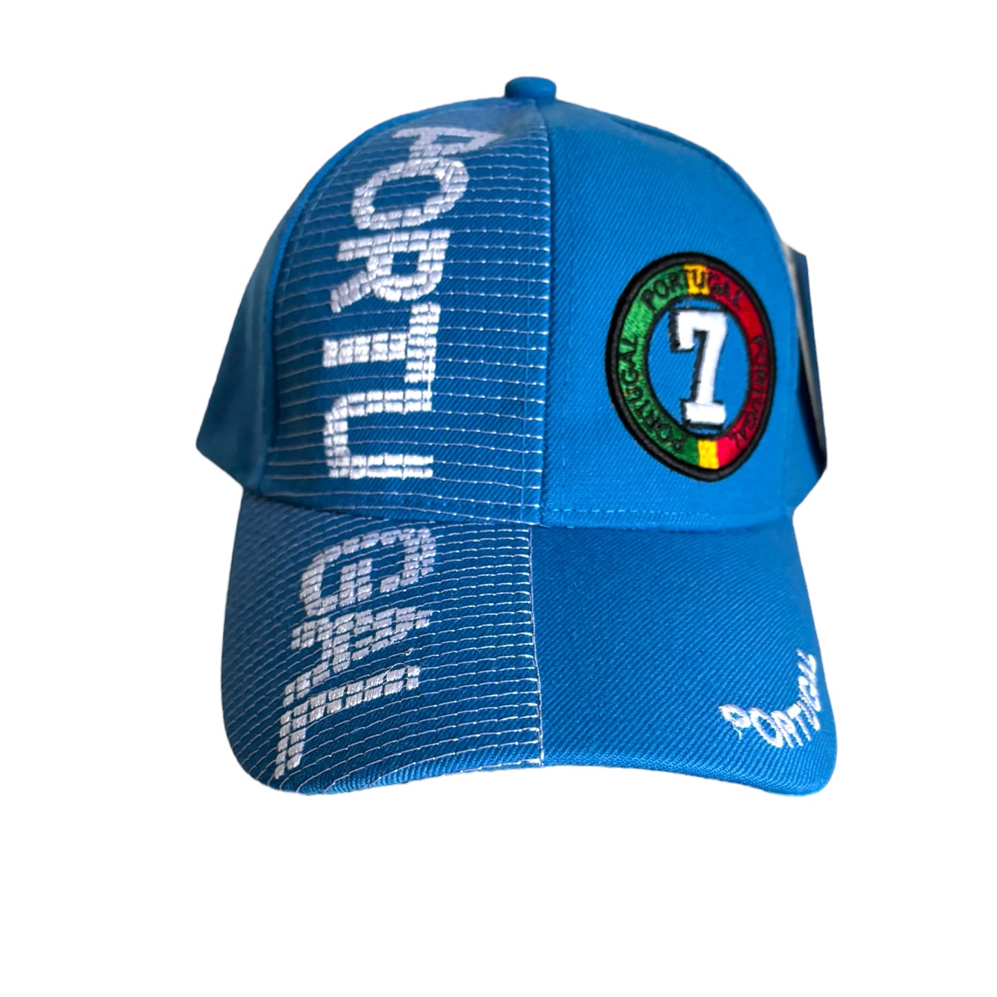 Portugal Trendy Hot Design Baseball Cap Adjustable Summer Cap with 3D Embeded Embroidery Beautiful