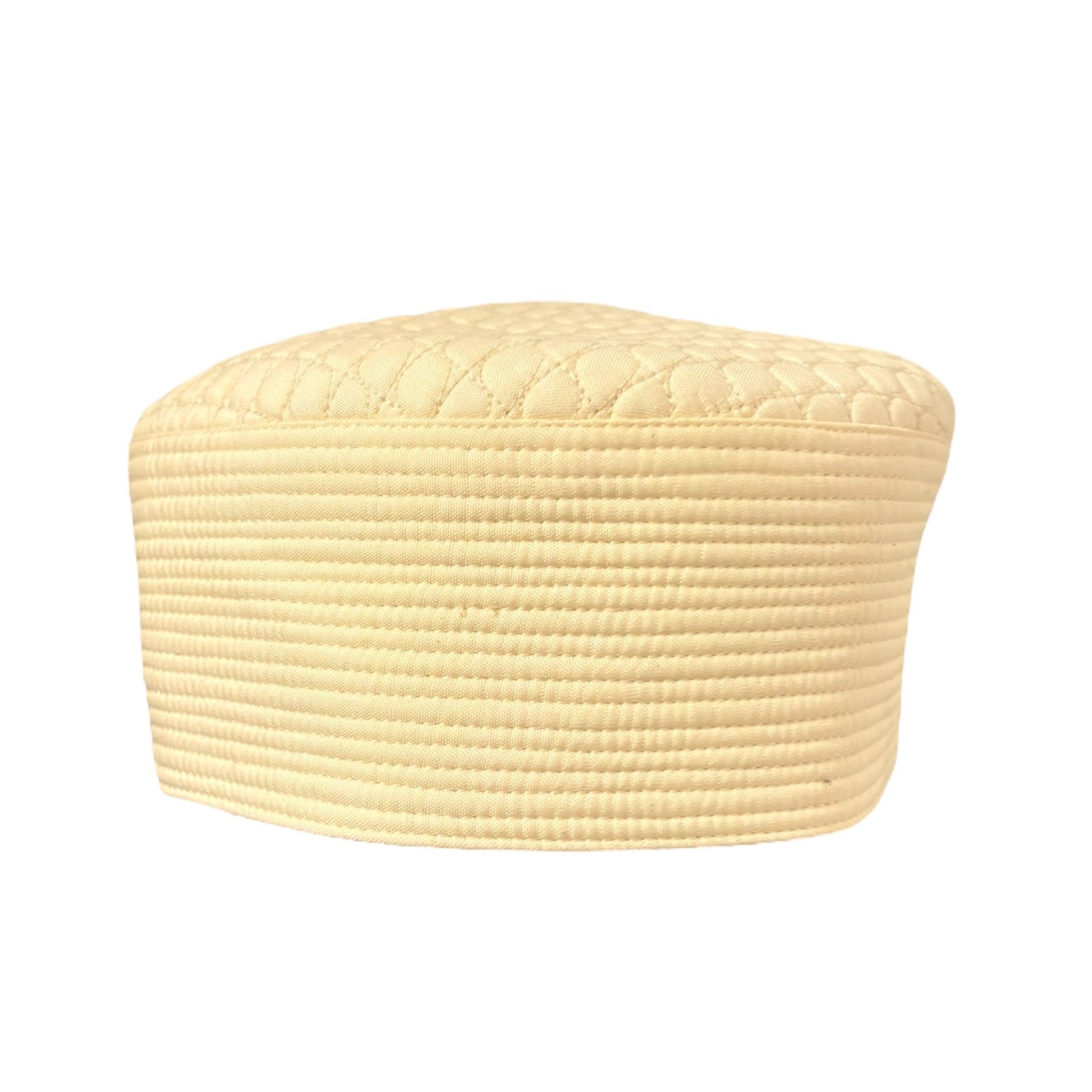 Designer Kufi Sufi Artist Prayer Hat - Trendy Unisex Cap - Machine Stitched Round Hat Plain Colors (Size 56-58 cm)