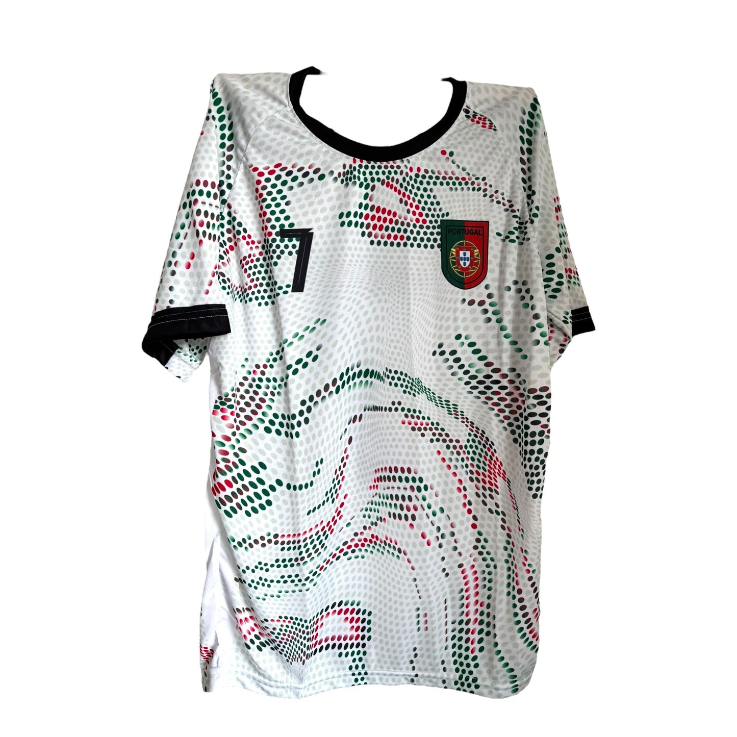 Portugal Soccer Jersey  for Youth , Adults , Unisex - Ideal for Training or Match All Occasions , CR7 Fans T-Shirt - Souvenir from Portugal