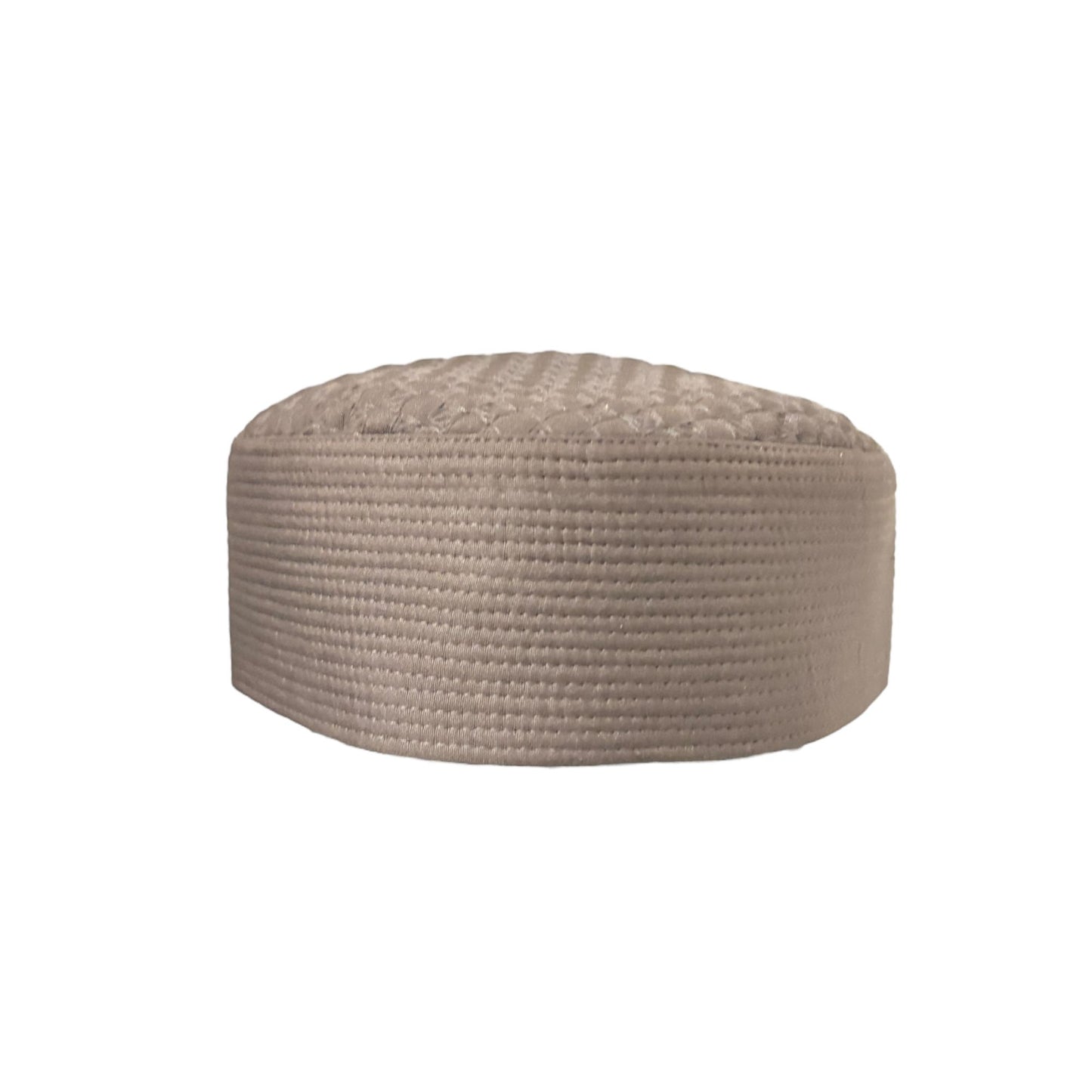 Designer Kufi Sufi Artist Prayer Hat - Trendy Unisex Cap - Machine Stitched Round Hat Plain Colors (Size 56-58 cm)