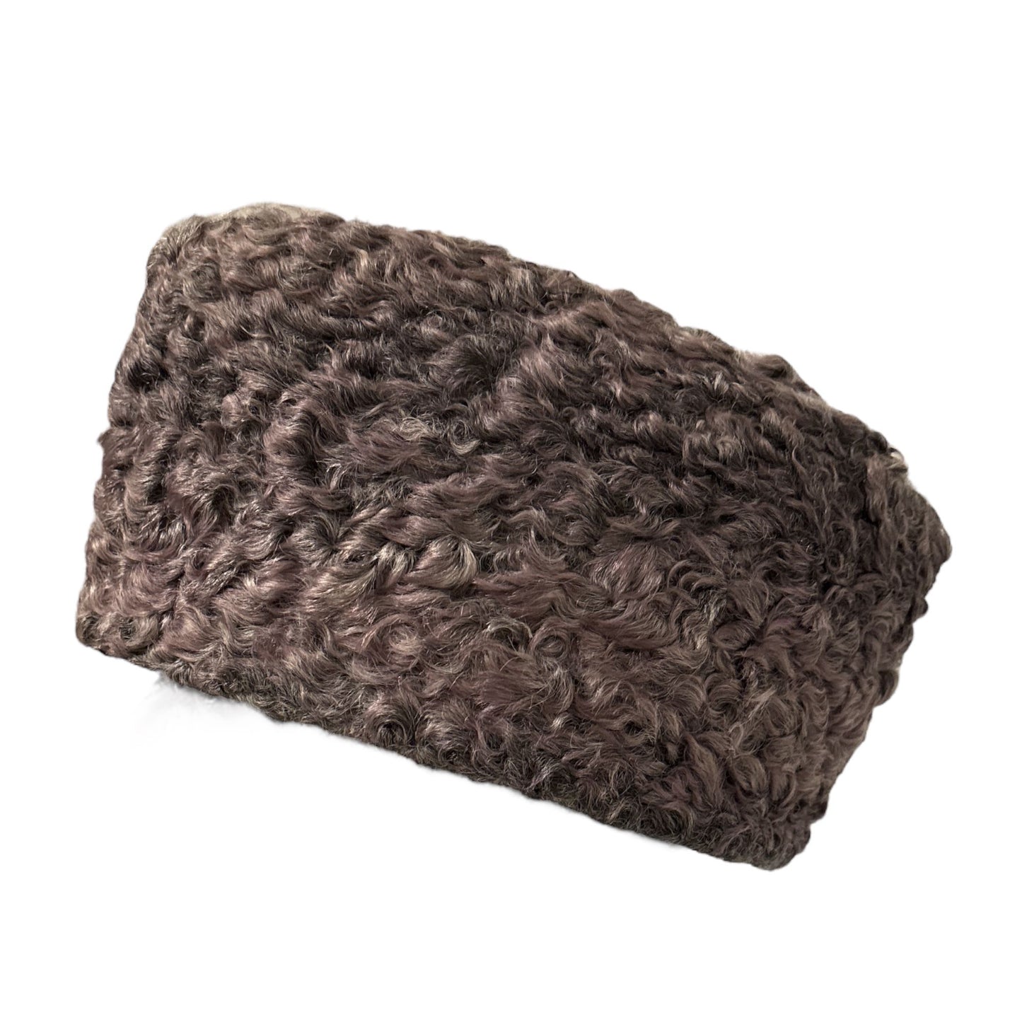Karakul JINNAH Cap Handmade Diplomat Winter Hat,  BROADTAIL Kufi Fur Hat