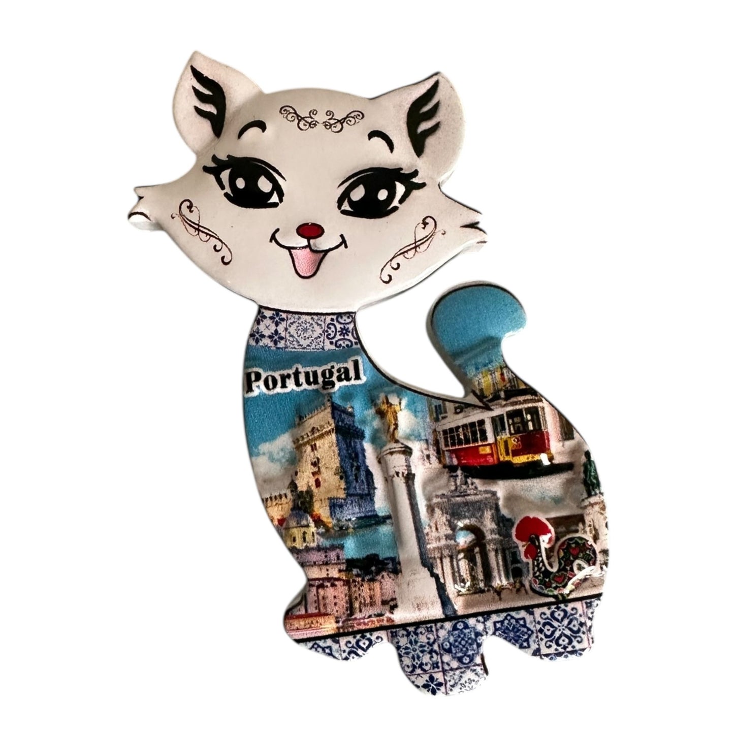 Portugese Cat Gato Fridge Magnets Tourist Souvenir Gift from Portugal