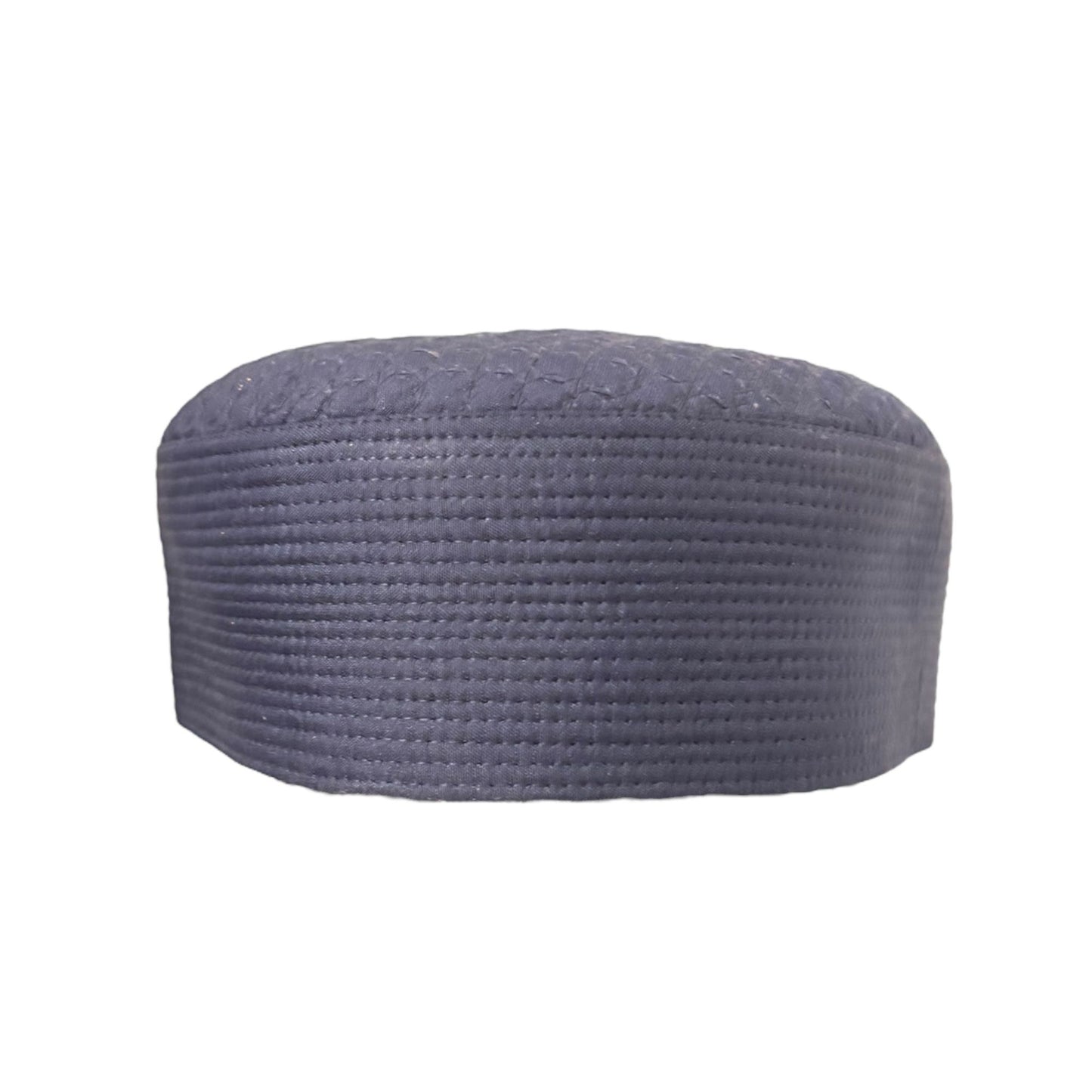 Designer Kufi Sufi Artist Prayer Hat - Trendy Unisex Cap - Machine Stitched Round Hat Plain Colors (Size 56-58 cm)