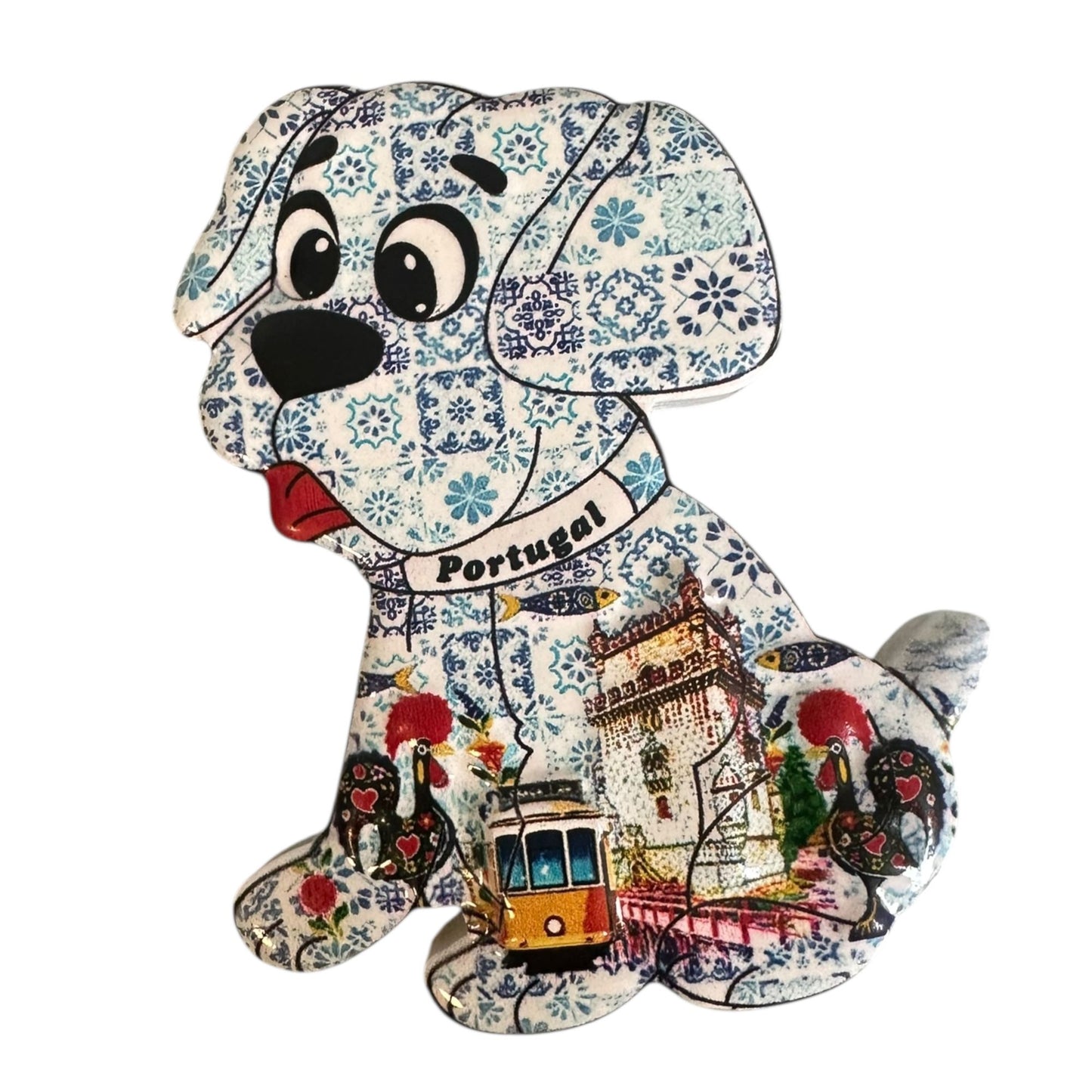 Portugese Puppy Fridge Magnets Tourist Souvenir Gift from Portugal
