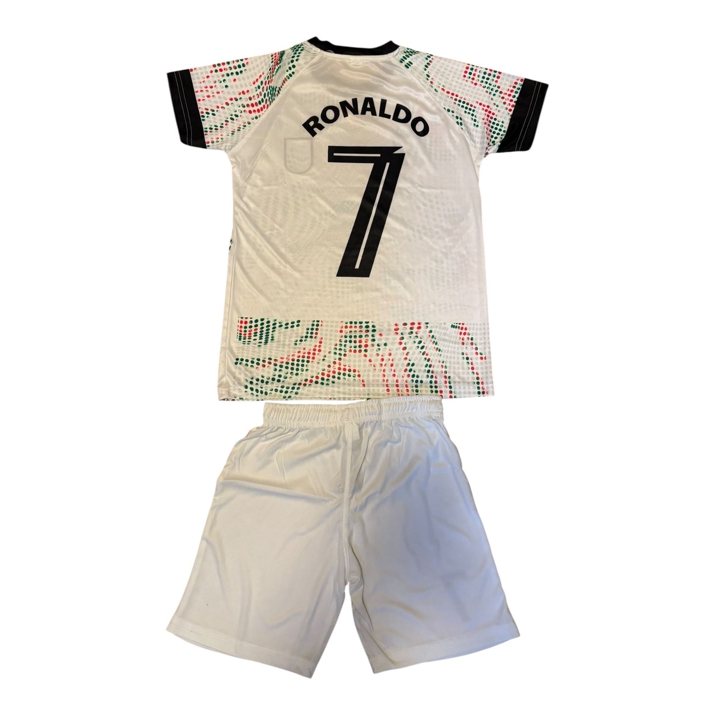 Portugal Soccer Jersey Set for Kids n Youth Unisex - Ideal for Training or Match All Occasions, CR7 Fans T-Shirt