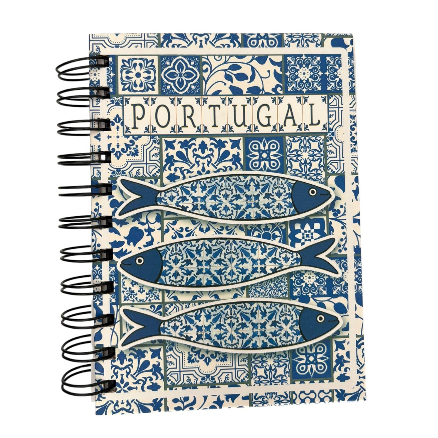 Porto Portugal Travel Pocket Notepad Diary with Azulejo & Multi Design Patterns Beautiful Tourist Souvenir from Portugal