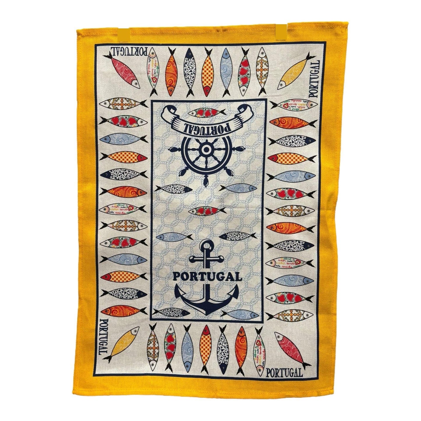 Kitchen Table Clothes with Colorful Patterns Portugal Monuments & Art Designs, Multi Purpose Use Clothes Beautiful Gift from Portugal