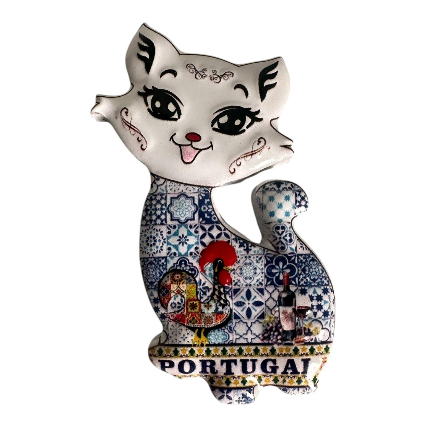 Portugese Cat Gato Fridge Magnets Tourist Souvenir Gift from Portugal