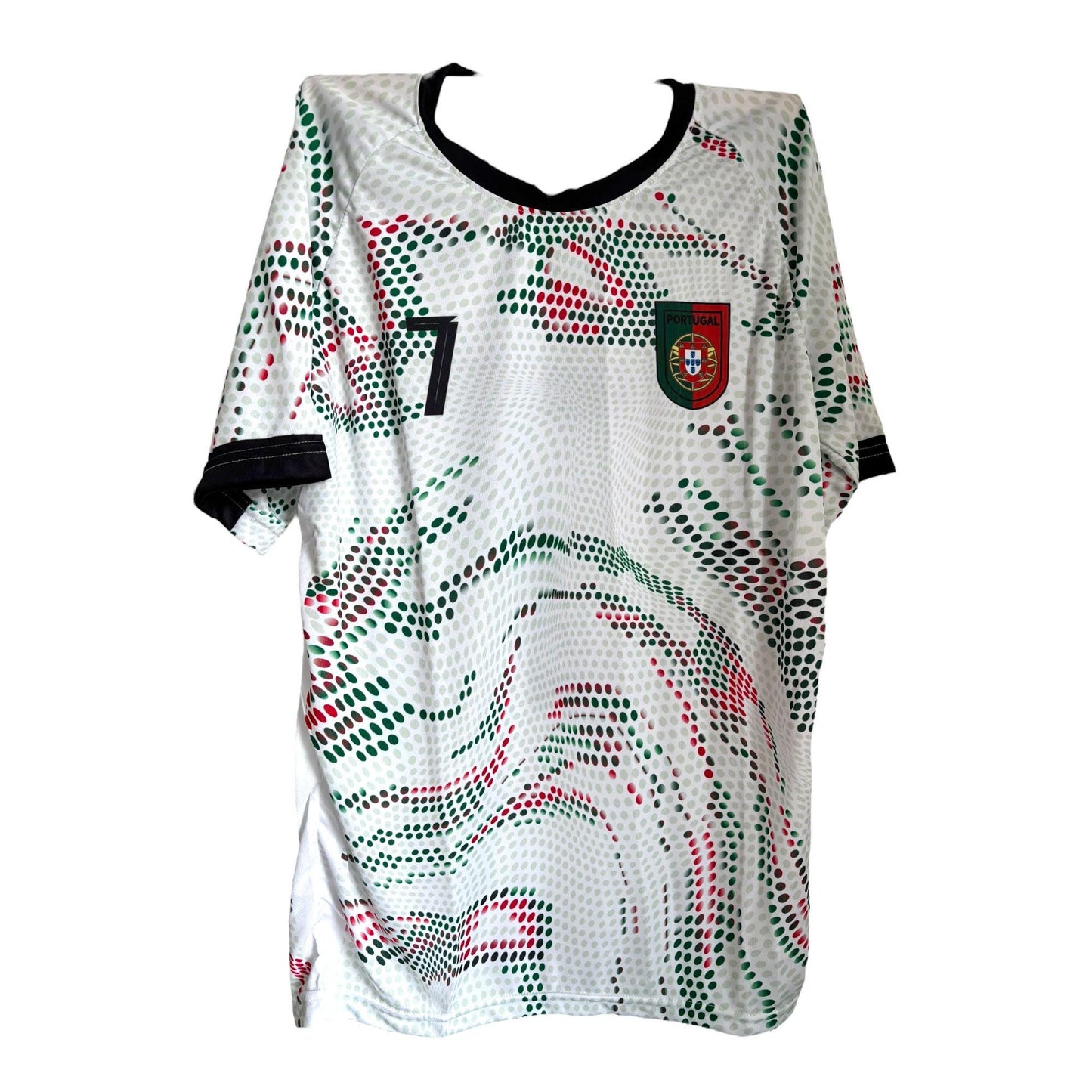 Portugal Soccer Jersey  for Youth , Adults , Unisex - Ideal for Training or Match All Occasions , CR7 Fans T-Shirt - Souvenir from Portugal