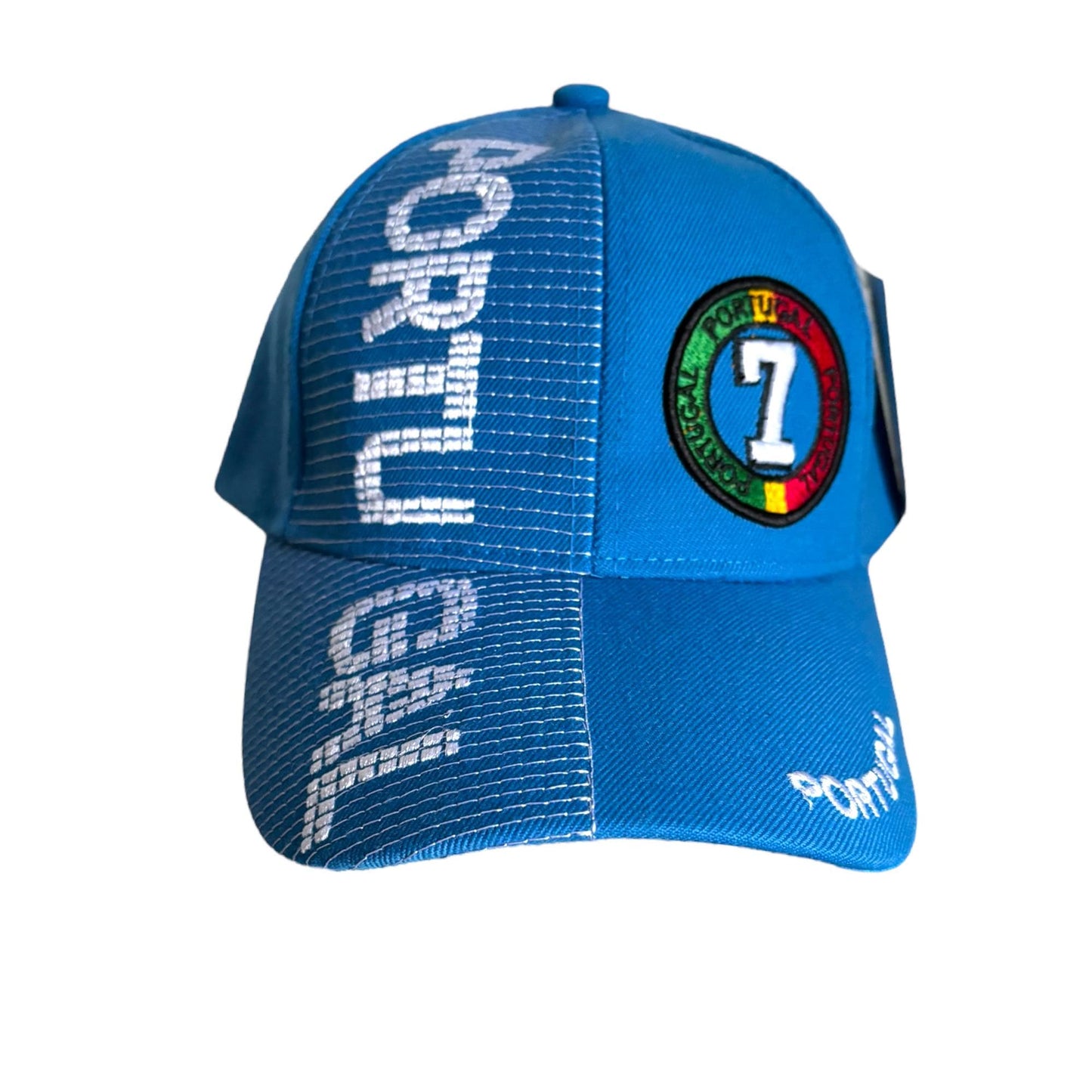 Portugal Trendy Hot Design Baseball Cap Adjustable Summer Cap with 3D Embeded Embroidery Beautiful