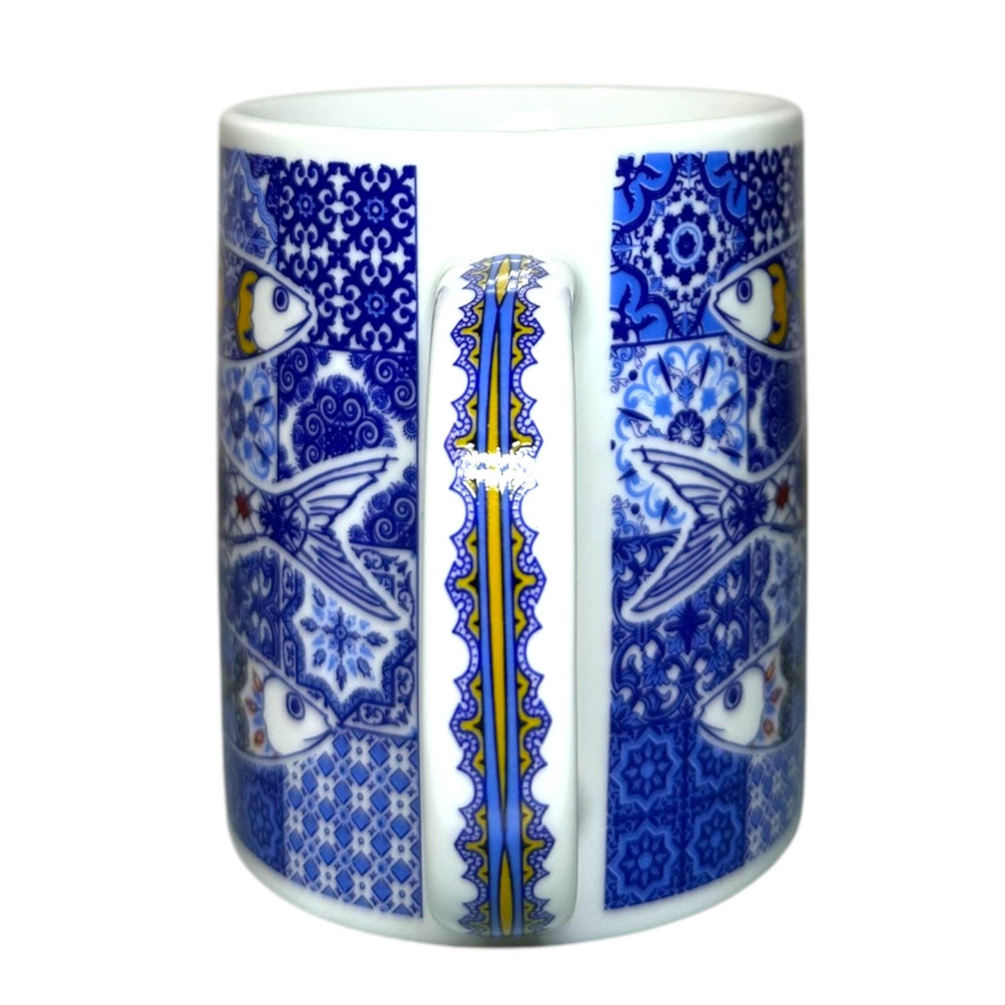 Portugal Traditional Azulejos Hand Painted Coffee Mugs Ceramic Tea Cup Includes Gift Box Portugese Pottery Beautiful Gift from Portugal