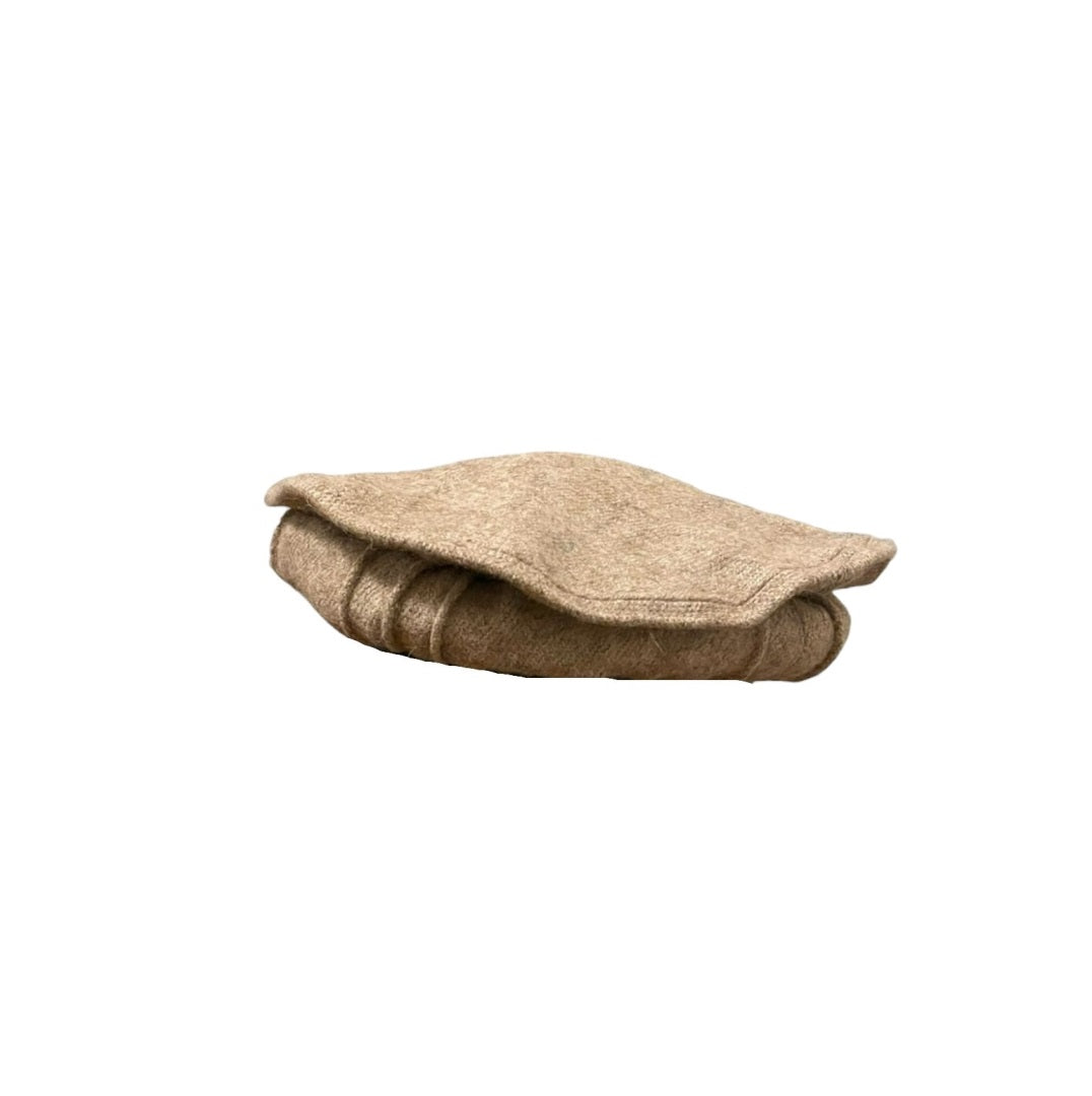 Pakol Chitrali Cap - Afghani Pakol Hat - Pakul Cap Handmade 100% Wool