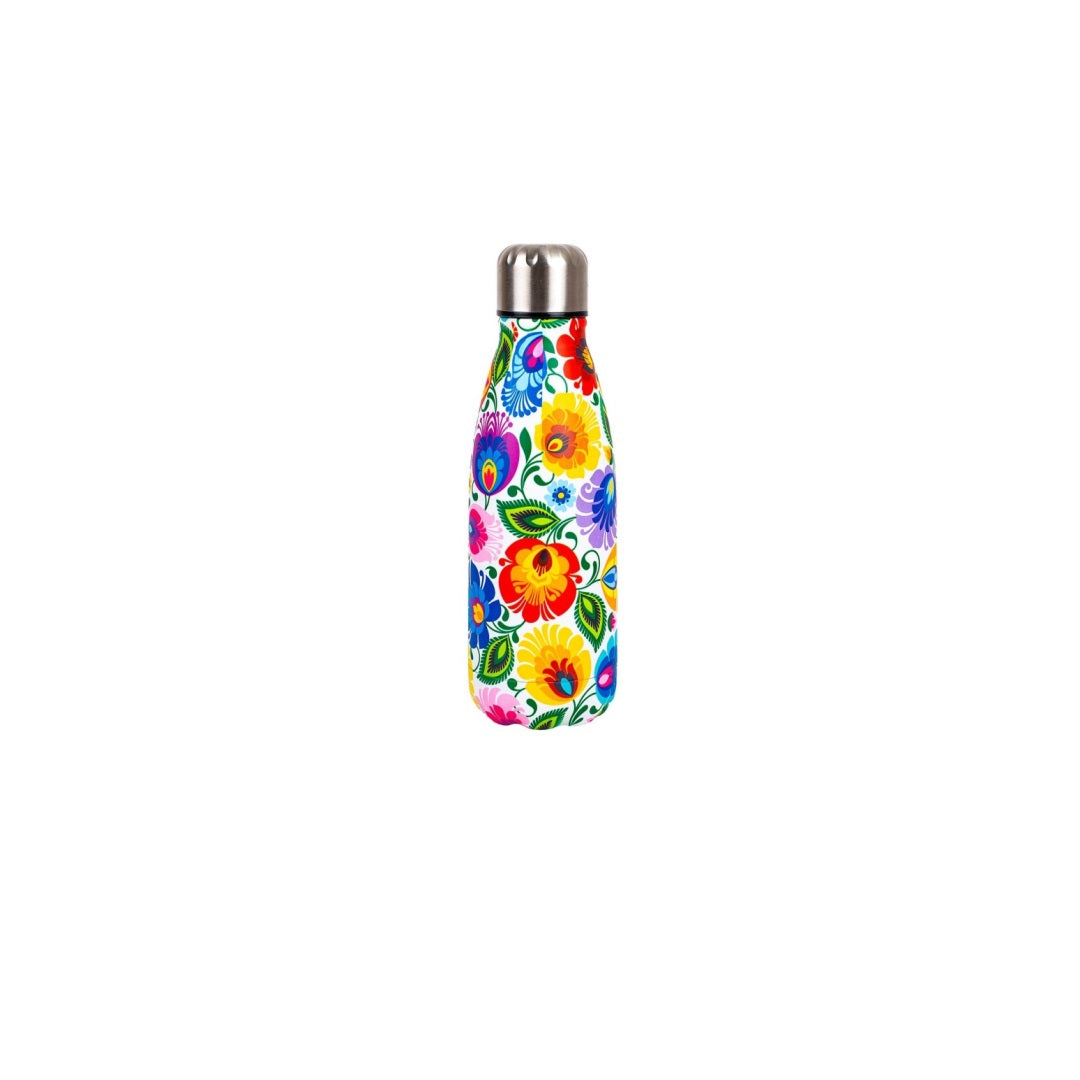 Thermal Bottle & Mug 350ml POLAND Colorful Multi Purpose Beautiful Souvenir from POLAND