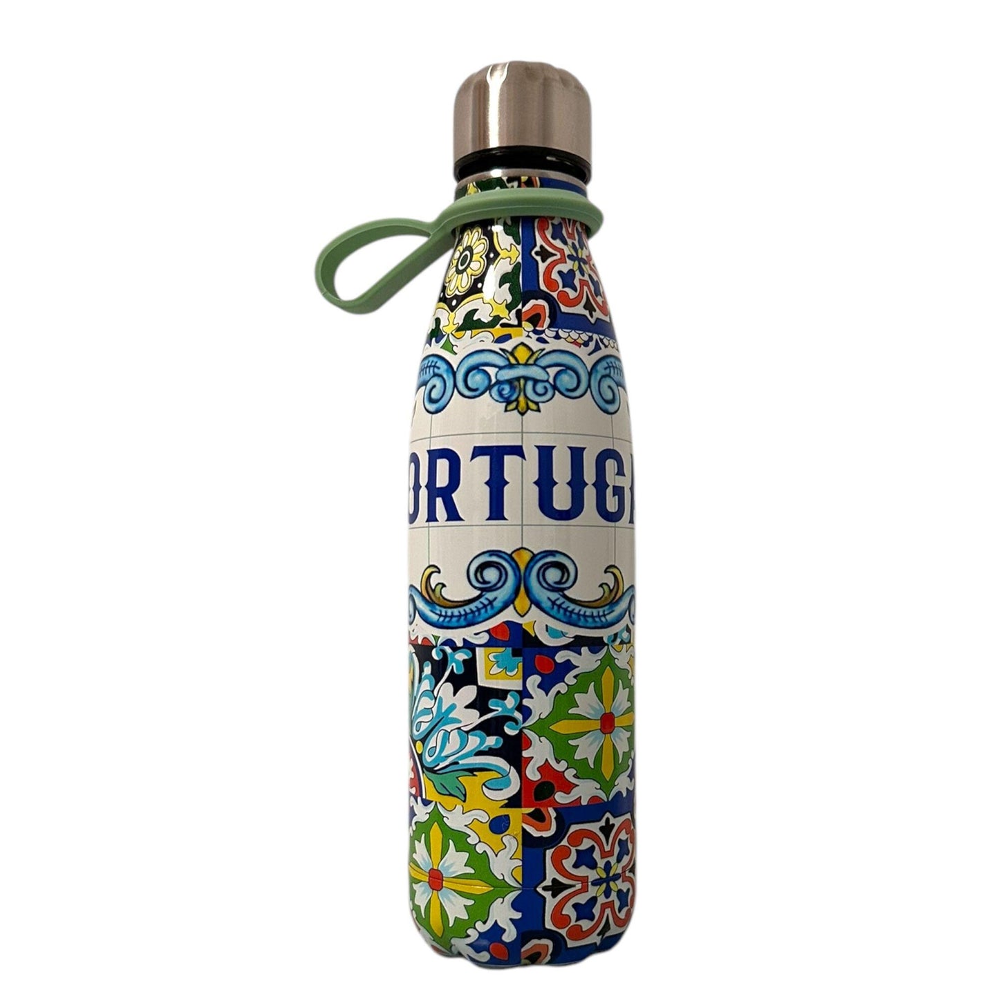 Thermal Bottle 500ml PORTUGAL Colorful Multi Purpose Use (Hot & Cold) Beautiful Souvenir from PORTUGAL