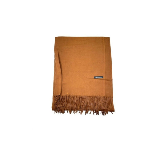 Cashmere Scarves and Shawls – Soft Scarves In Solid Plain Colors, Large Cashmere Scarf with Fringed Edges ( L 170 × W 68 cm)
