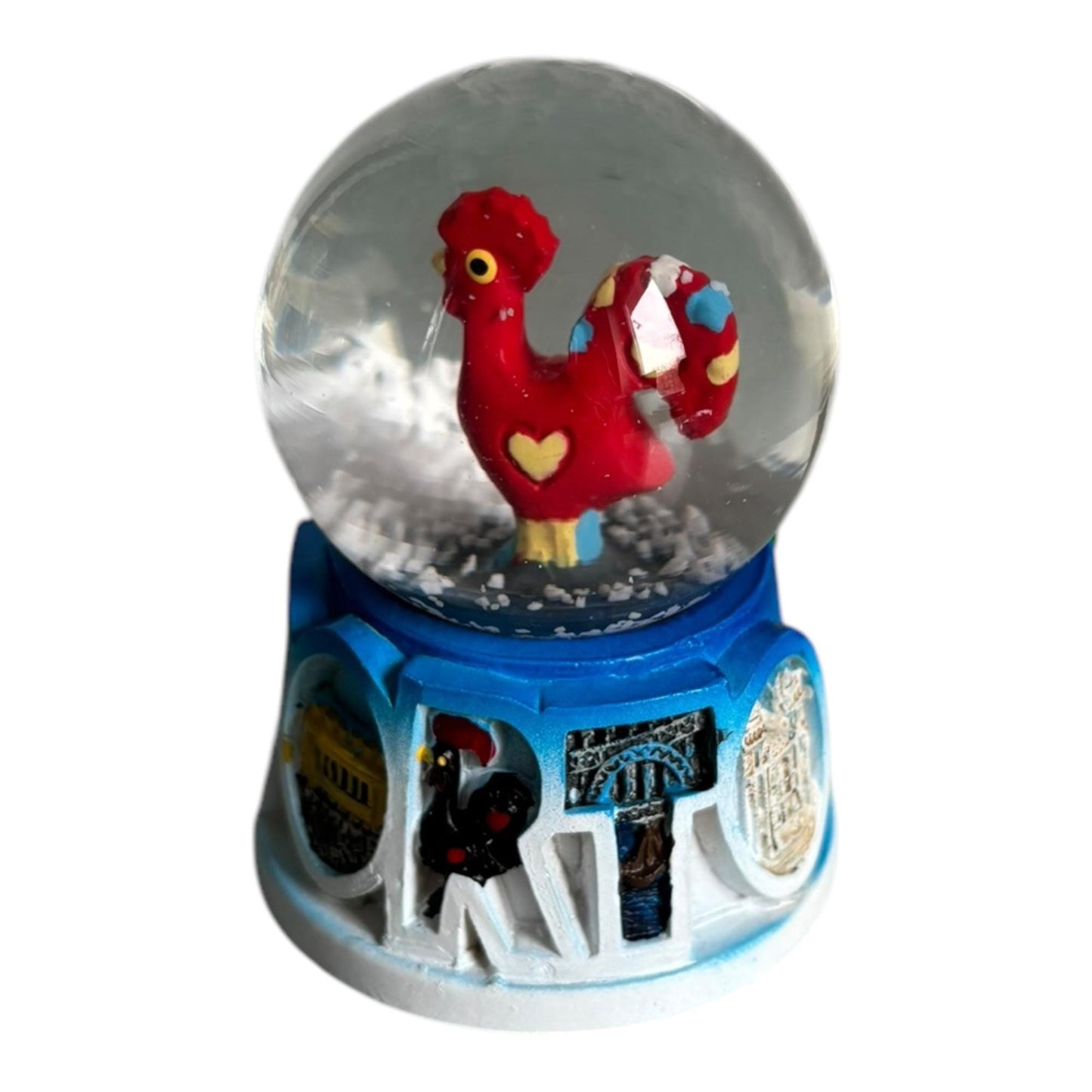 Portugal Sparkly Water Snow Globe Figurine in Famous Monuments & Base Designs - Portugese Snow Ball - Beautiful Souvenir Gift from Portugal