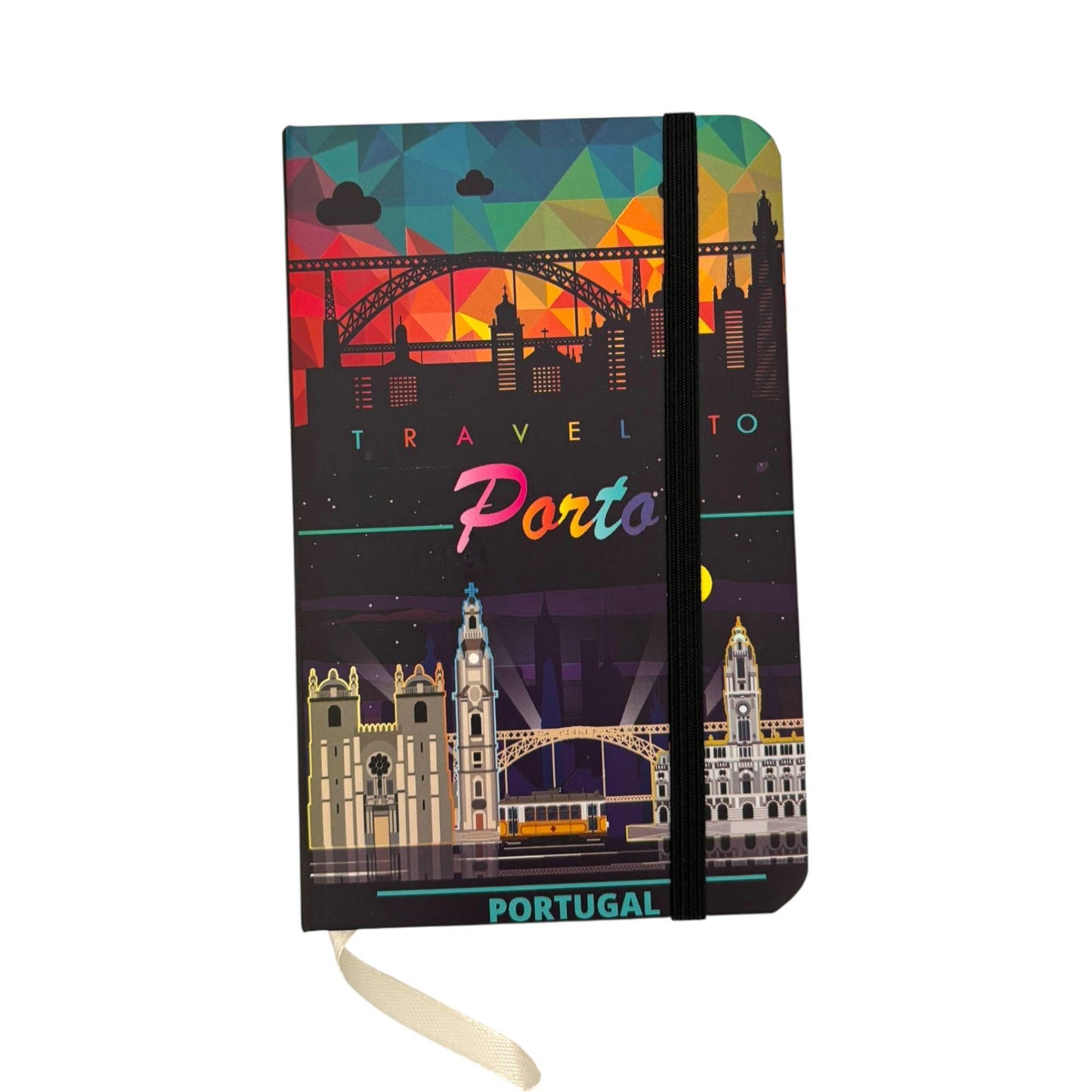 Porto Portugal Travel Pocket Notepad Diary with Azulejo & Multi Design Patterns Beautiful Tourist Souvenir from Portugal