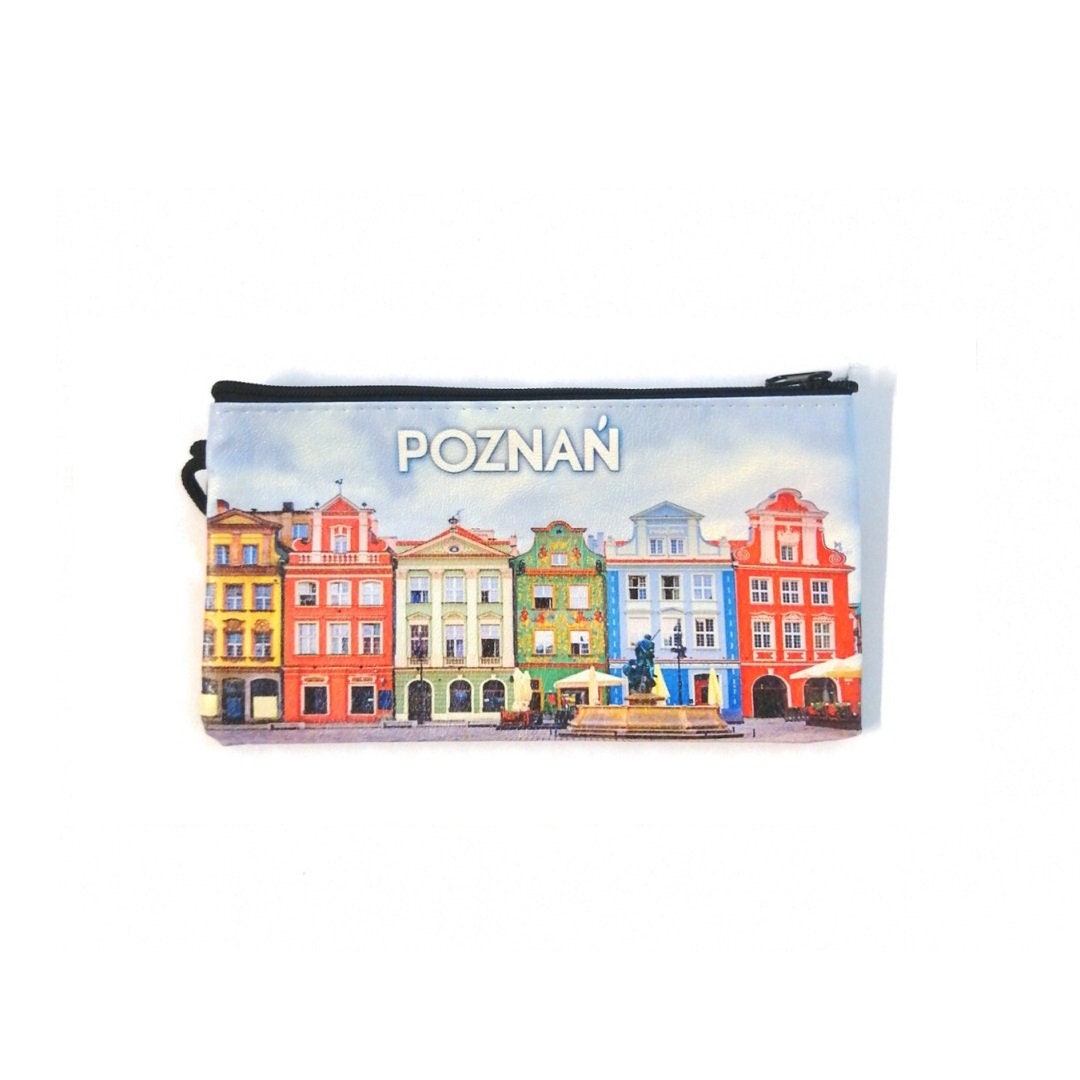 Wallets Money Holder Mini Poland Beautiful City   – Polska Miasto Portfel (L 18 × H 9 cm)
