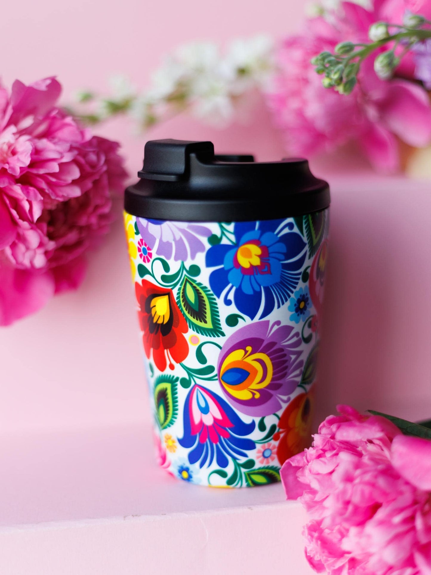 Thermal Bottle & Mug 350ml POLAND Colorful Multi Purpose Beautiful Souvenir from POLAND