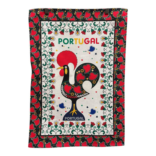 Kitchen Table Clothes with Colorful Patterns Portugal Monuments & Art Designs, Multi Purpose Use Clothes Beautiful Gift from Portugal