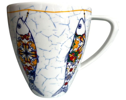 Portugal Azulejo Big Coffee Mug - Portugese Pottery Ceramic Mugs - Beautiful Tourist Gift from Portugal (480 ml)