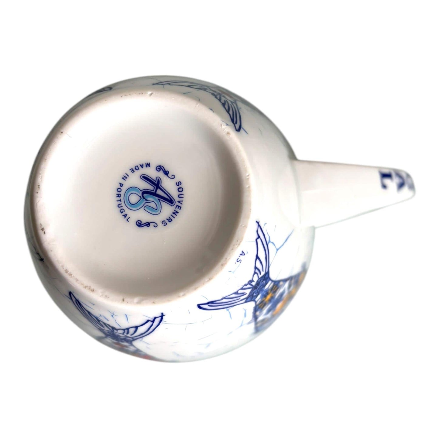 Portugal Azulejo Big Coffee Mug - Portugese Pottery Ceramic Mugs - Beautiful Tourist Gift from Portugal (480 ml)