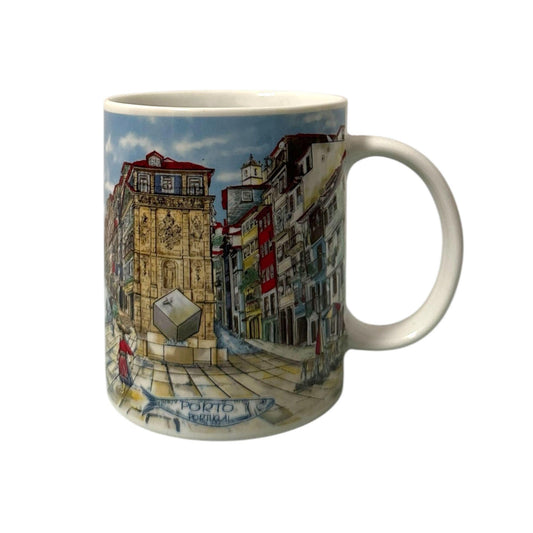 Portugal Traditional Azulejos Hand Painted Coffee Mugs Ceramic Tea Cup Includes Gift Box Portugese Pottery Beautiful Gift from Portugal