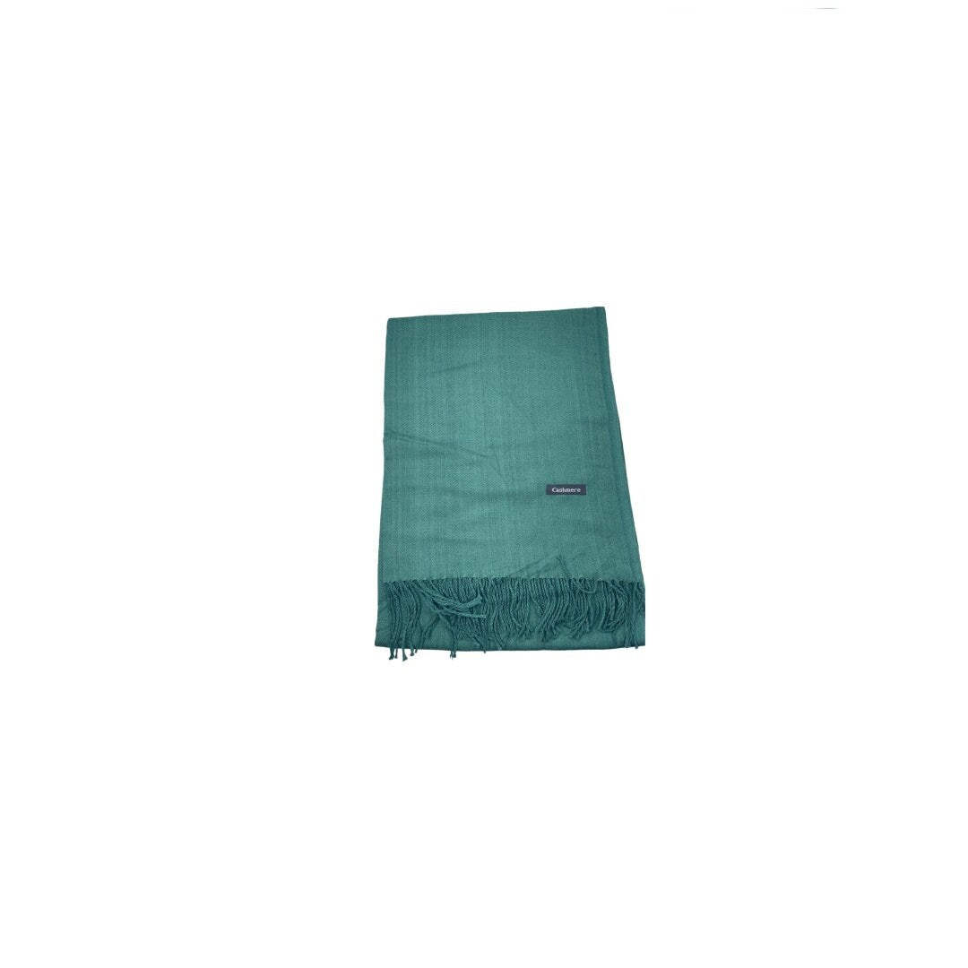Cashmere Scarves and Shawls – Soft Scarves In Solid Plain Colors, Large Cashmere Scarf with Fringed Edges ( L 170 × W 68 cm)