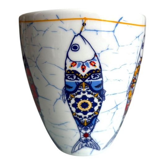 Portugal Azulejo Big Coffee Mug - Portugese Pottery Ceramic Mugs - Beautiful Tourist Gift from Portugal (480 ml)