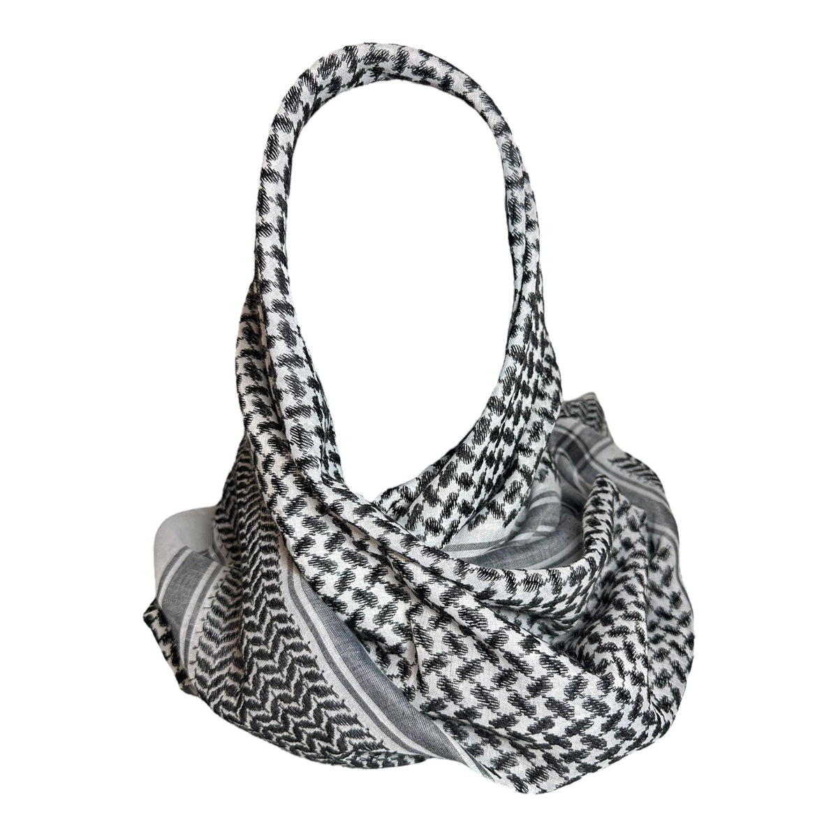 Tactical Desert Neck Scarf Keffiyeh Shemagh Turban Head Wrap - 100% Cotton