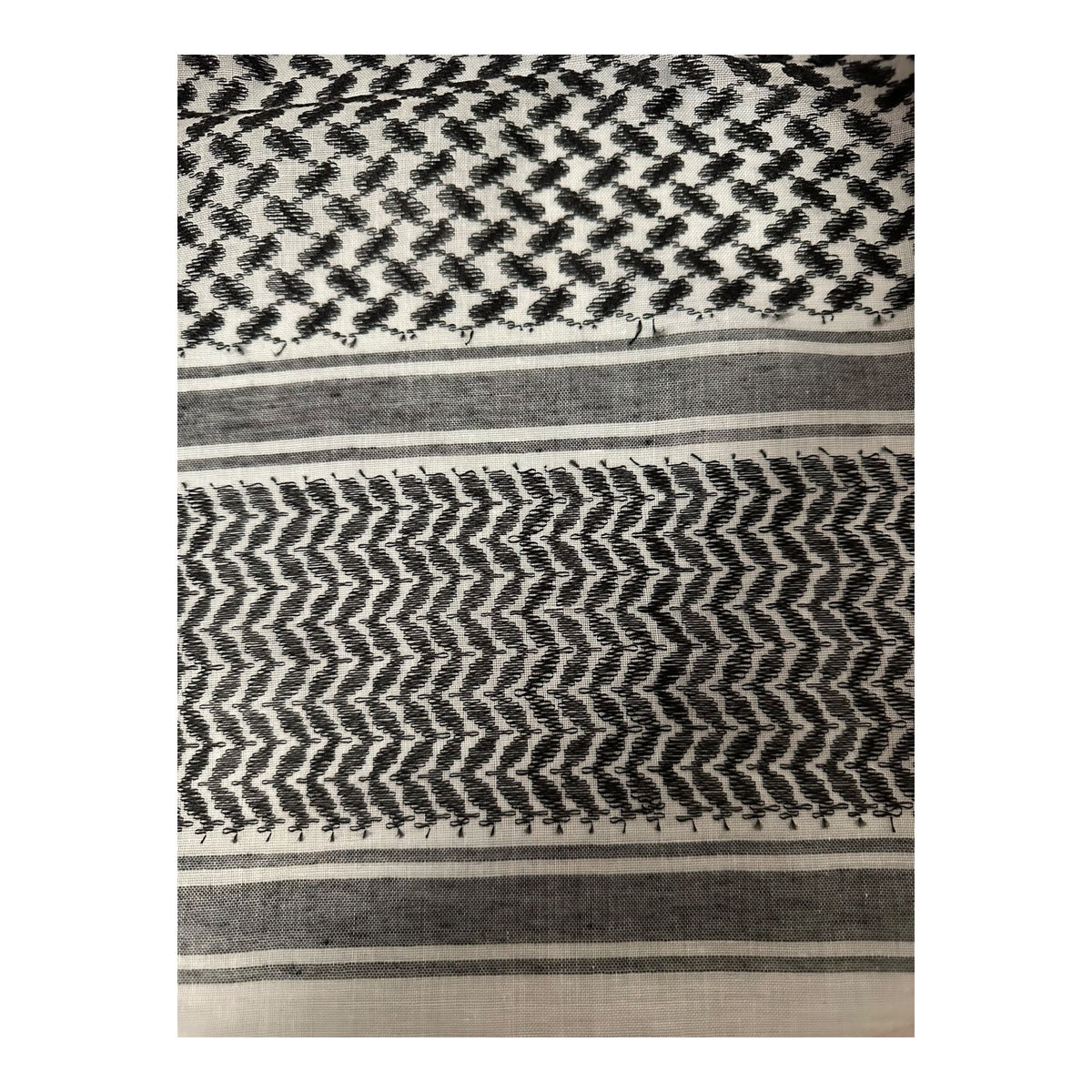 Tactical Desert Neck Scarf Keffiyeh Shemagh Turban Head Wrap - 100% Cotton