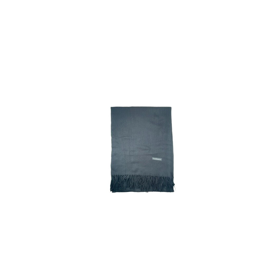 Cashmere Scarves and Shawls – Soft Scarves In Solid Plain Colors, Large Cashmere Scarf with Fringed Edges ( L 170 × W 68 cm)